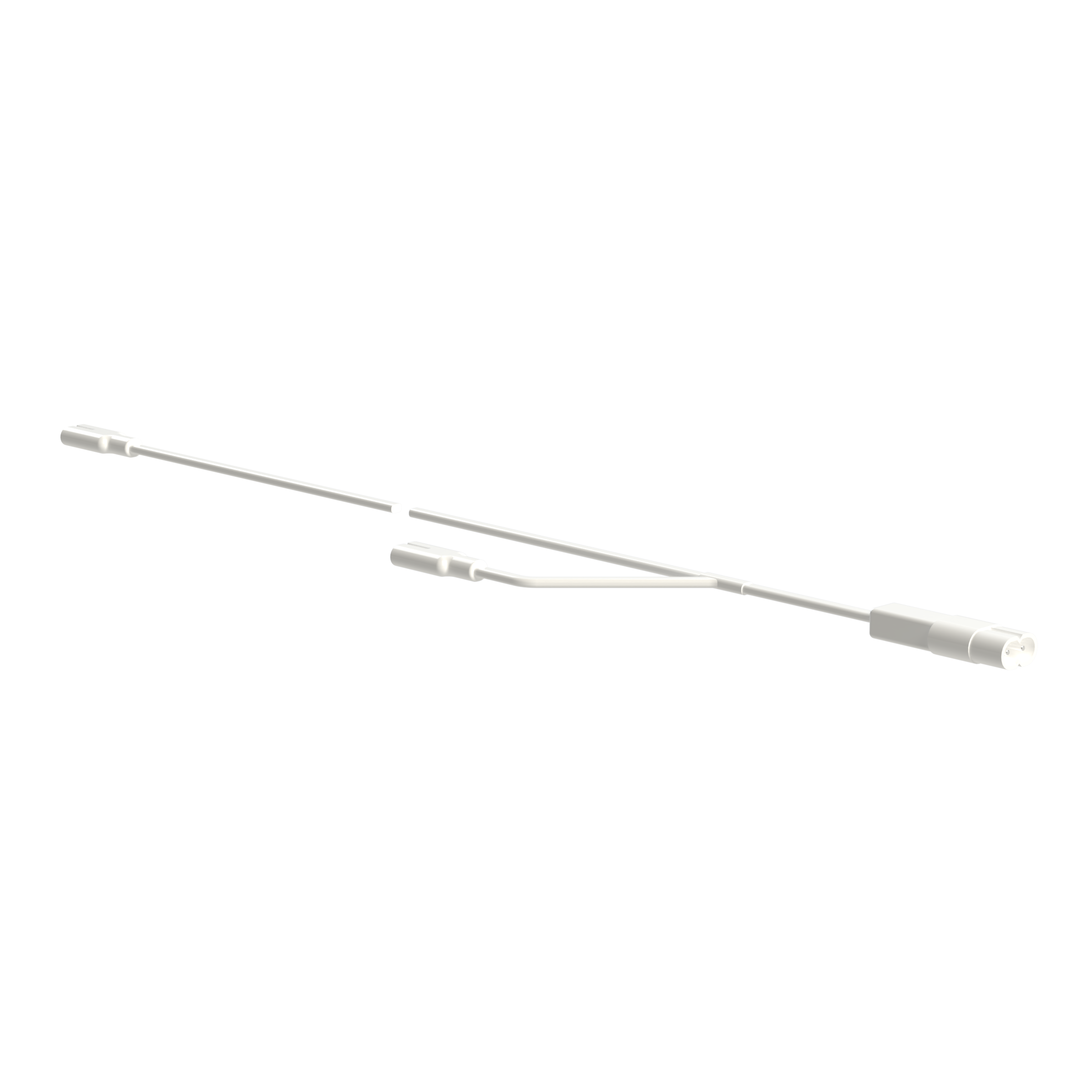 Product image (2-way distribution cable, 120–240 V)