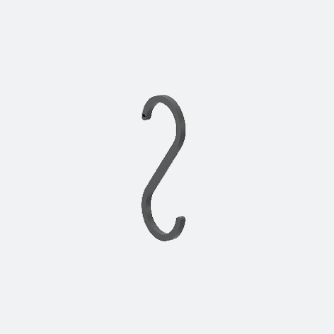 Product image (Set of hooks – for hanging rail 25 x 25)