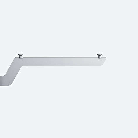 Product image (Bracket 25 x 4 mm – for wooden or glass shelf)