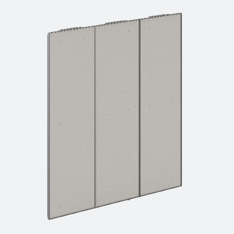 Imagen del producto (Marco luminoso para panel posterior – para módulo de escaparate (tipo A))