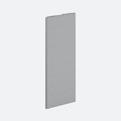 Imagen del producto (Marco luminoso para panel lateral – para estantería L Góndola (tipo B))