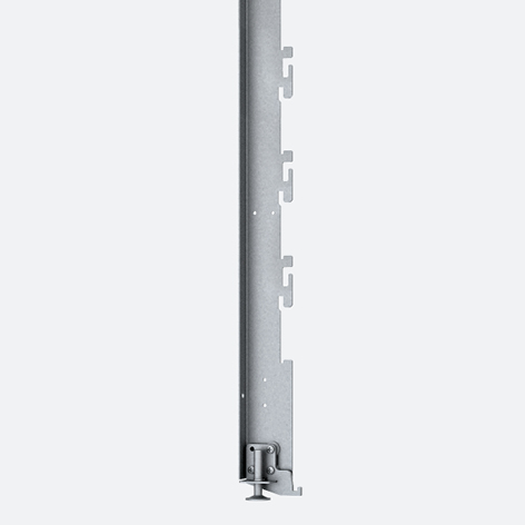 Produktbild (Montagestütze – mit Höhenraster 125 mm für Health & Beauty)