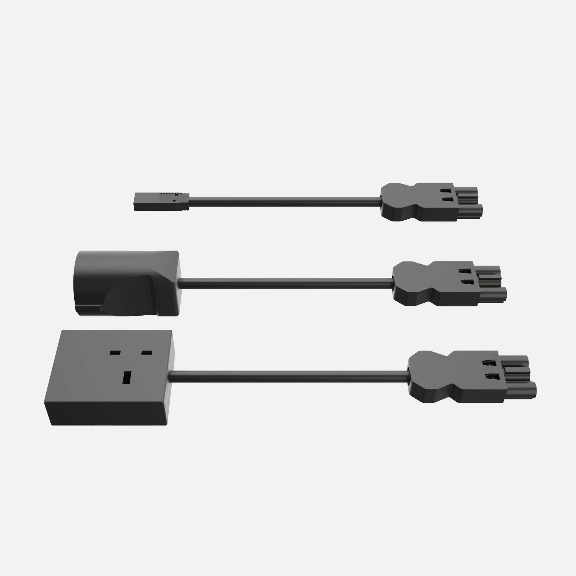 Imagen del producto (Cable de alimentación de red con conector GST18i3 – para consumidor de 120-240 V CA, máx. 5 A)