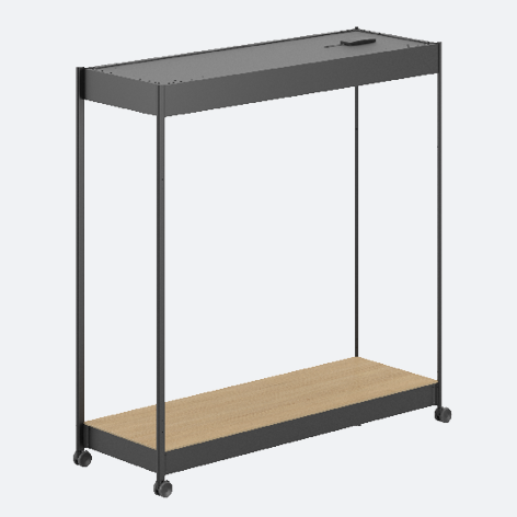 Product image (Window-display module (type B) – with power rails and spotlights)