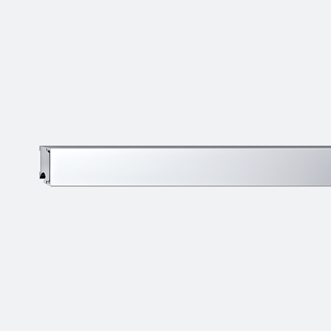 Product image (Stripes 16 profile – for attachment from the front on glass and wooden panels, single or double-sided)